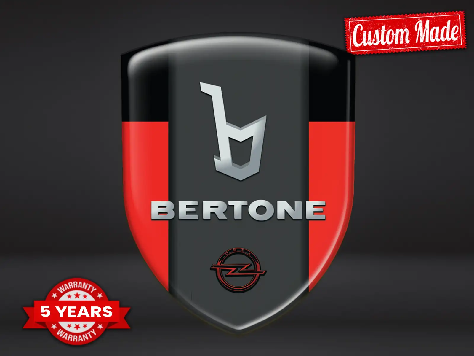 Bertone Autocollants Auto Affaires Course Design Qualité